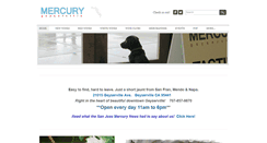 Desktop Screenshot of mercurywine.com